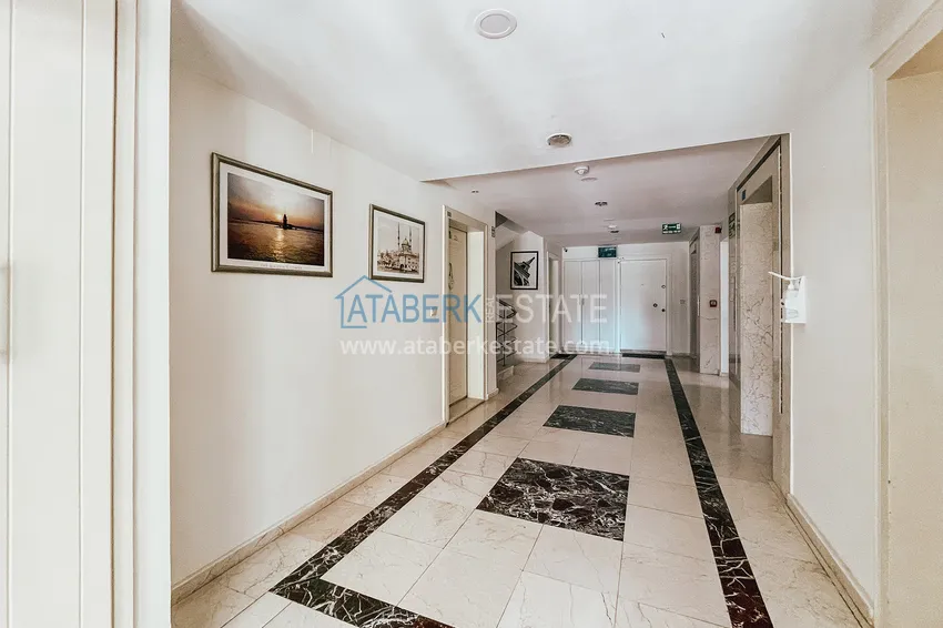 Apartament w Mahmutlarze z meblami i osobną kuchnią w komfortowym kompleksie 13 