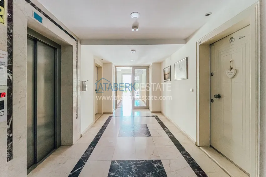 Apartament w Mahmutlarze z meblami i osobną kuchnią w komfortowym kompleksie 14 