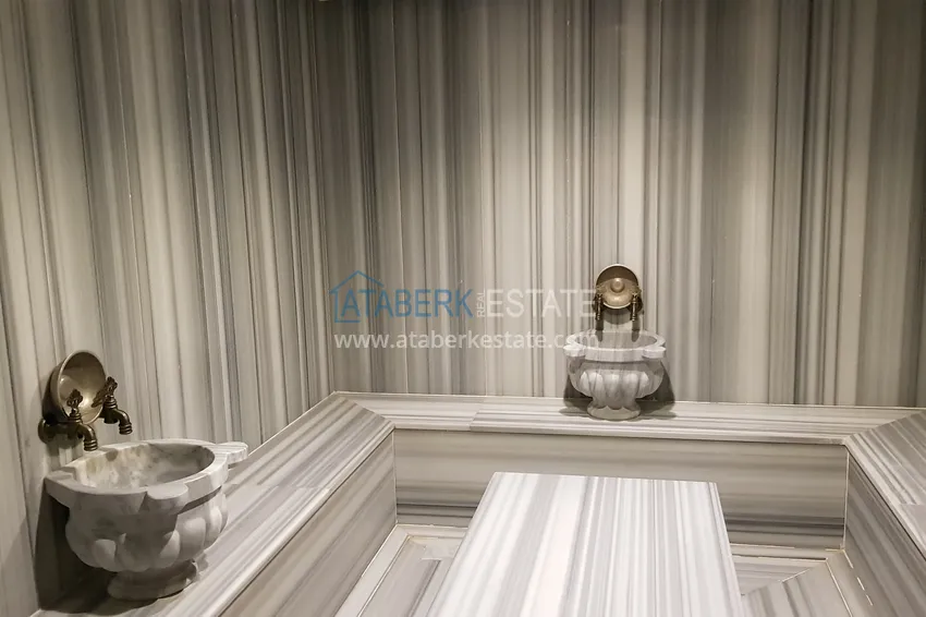 Apartament w Alanyi - plaża Kleopatry, jedna sypialnia umeblowana 18 