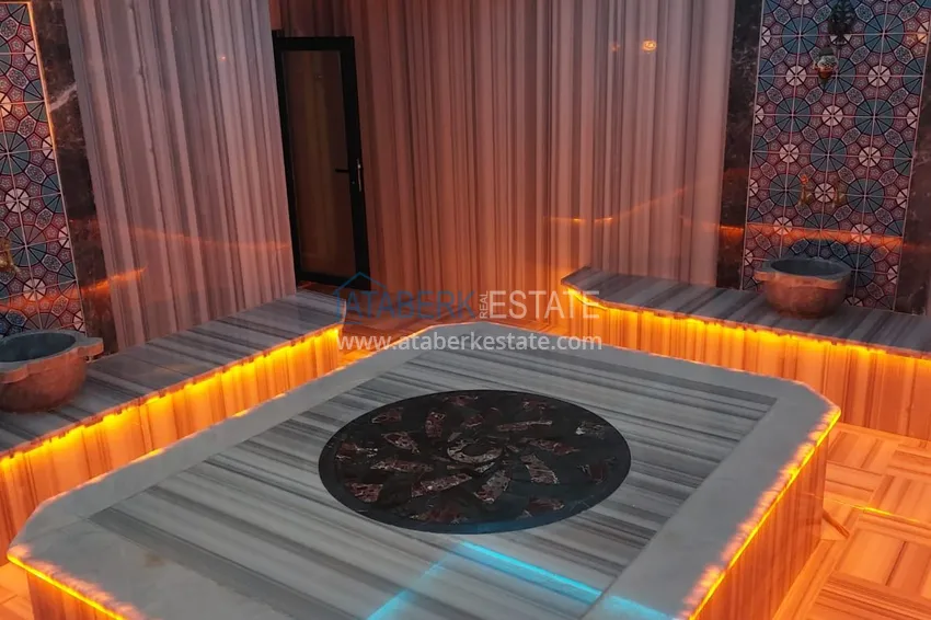 Apartament w Kargicaku z pięknym wykończeniem i widokiem na morze i góry 16 