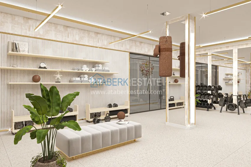 Mieszkanie w centrum Alanyi od inwestora w kompleksie w trakcie budowy 14 