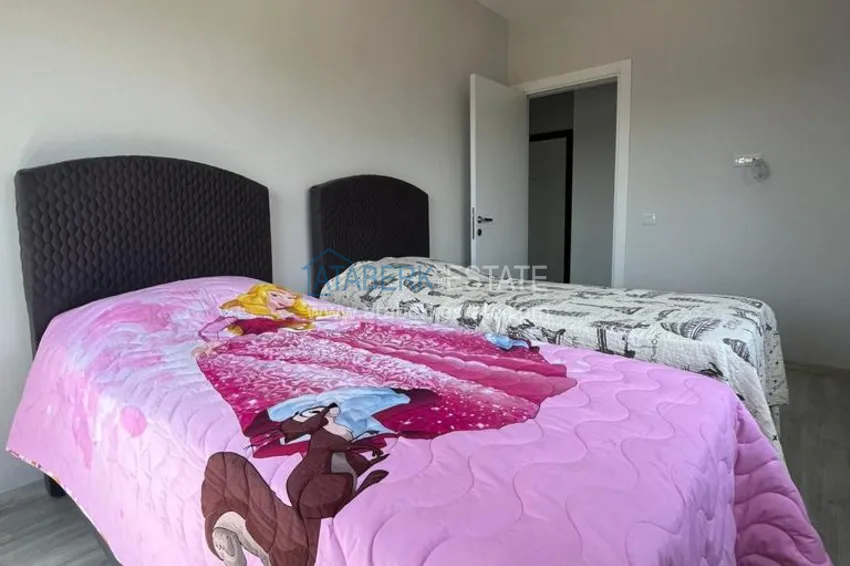 Kupuj Mieszkanie w Alanya - dzielnica Oba z pięknym wykończeniem, nowymi meblami i widokiem na morze 17