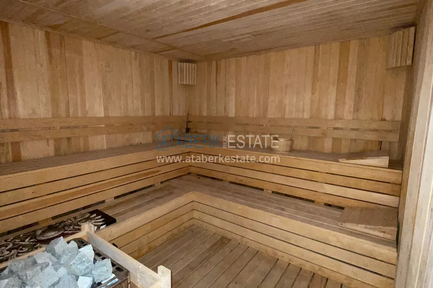 Apartament w Mahmutlarze z widokiem na góry i morze w zadbanym kompleksie 16 