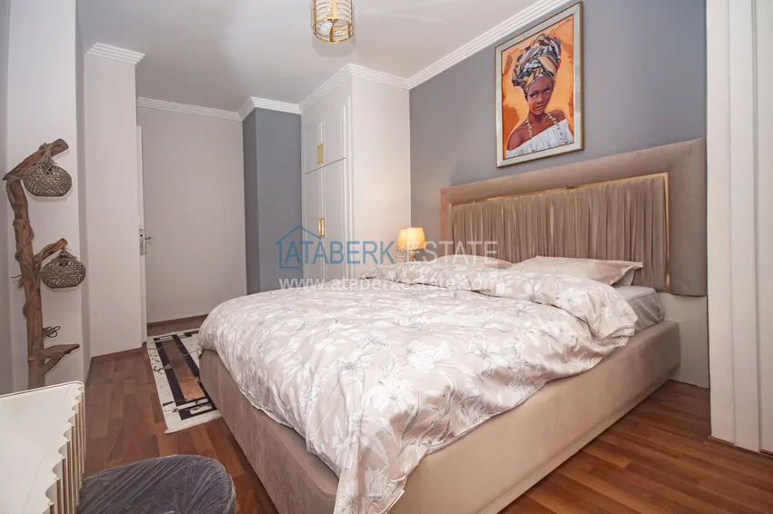 Kupuj  Apartament w Mahmutlarze z meblami i osobną kuchnią w komfortowym kompleksie 17 