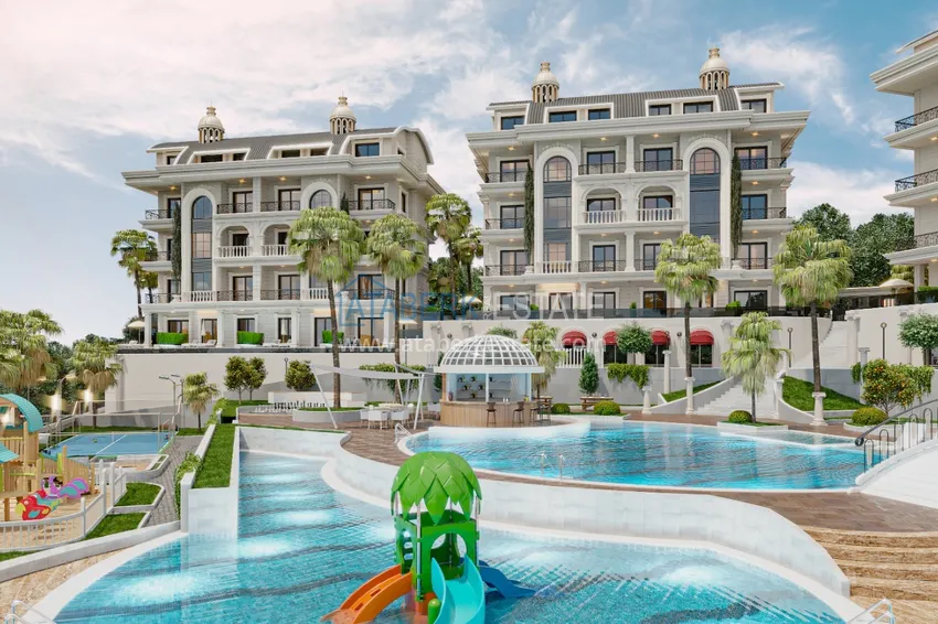 Unikalny projekt kompleksu mieszkalnego w rejonie Turkler - Alanya 22 