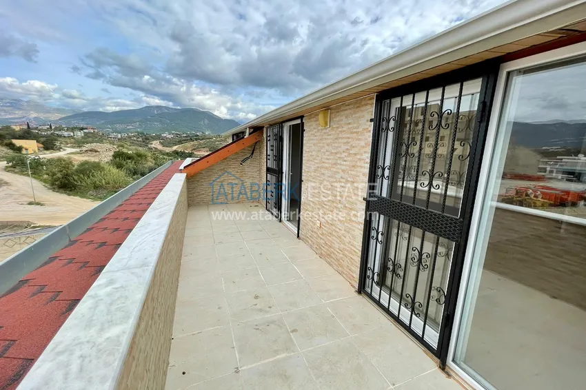 Kupuj  Dwupoziomowy penthouse w okolicy Alanya Kestel z widokiem na morze 19 