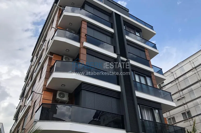 Dwupoziomowy penthouse w dzielnicy Antalya Konyaalti - Persimmon umeblowany 1 
