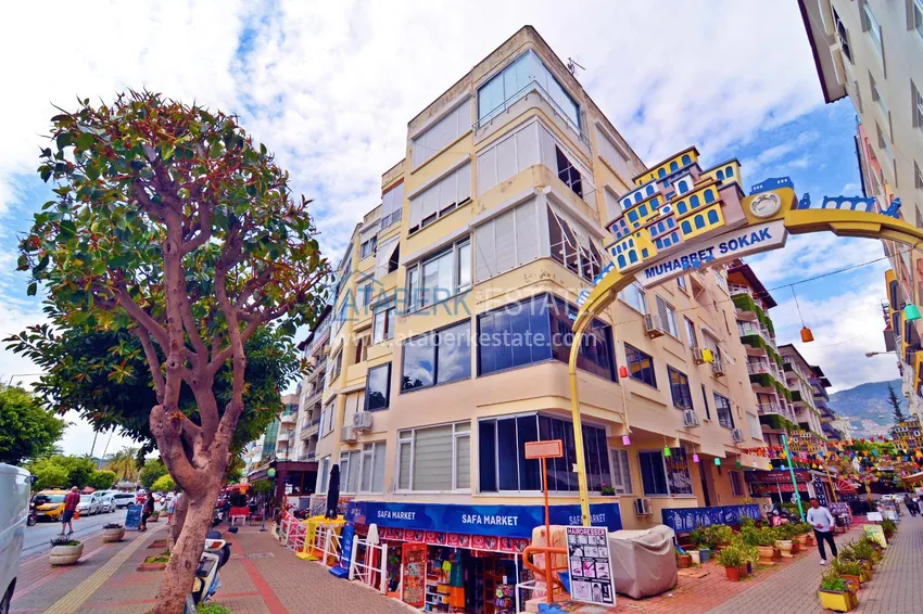 Apartament w centrum Alanyi z luksusowym wnętrzem, 70 metrów od plaży Kleopatry 2 