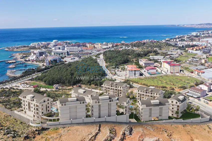 Unikalny projekt kompleksu mieszkalnego w rejonie Turkler - Alanya 4 