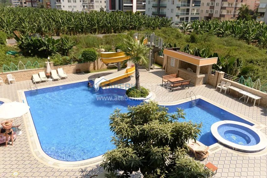 Apartment in Mahmutlar overlooking the sea and mountains in a complex with rich infrastructure 2 