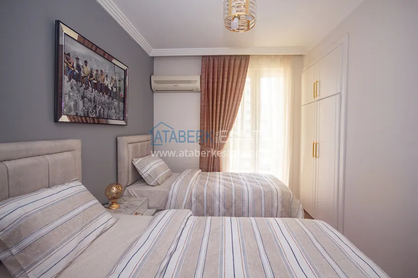 Kupuj  Apartament w Mahmutlarze z meblami i osobną kuchnią w komfortowym kompleksie 20 