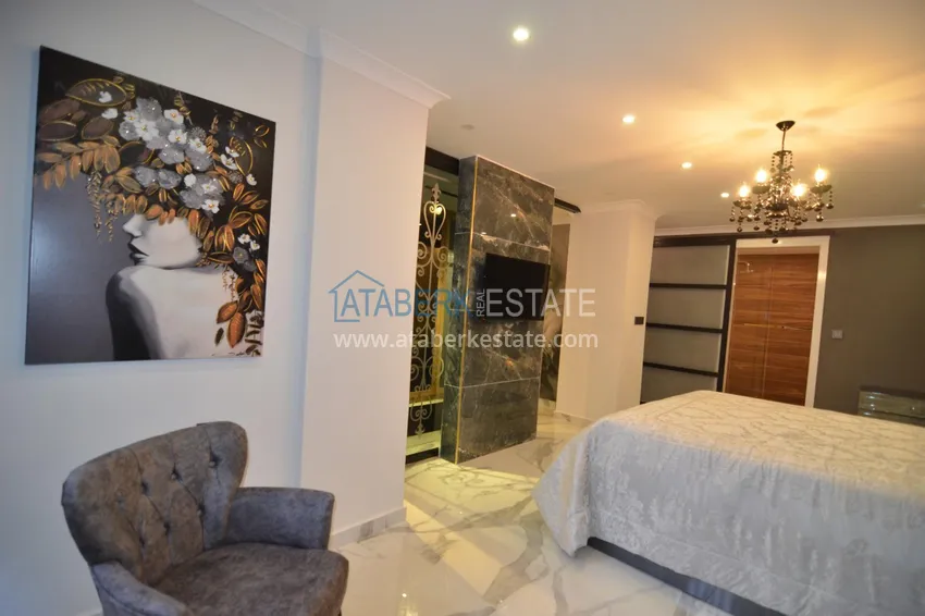 Kupuj  Apartament w centrum Alanyi z luksusowym wnętrzem, 70 metrów od plaży Kleopatry 25 