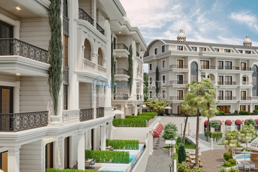 Unikalny projekt kompleksu mieszkalnego w rejonie Turkler - Alanya 26 