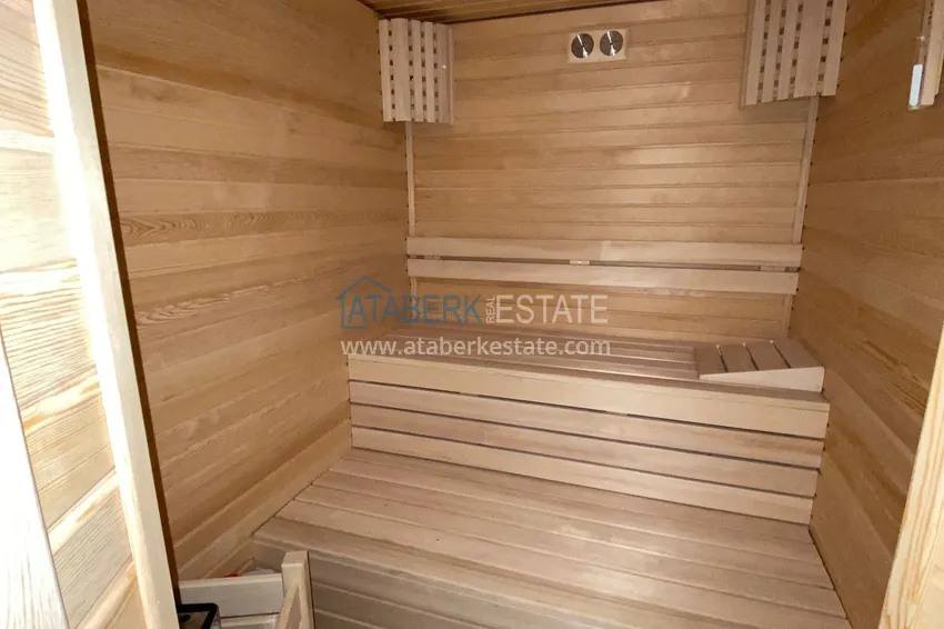 Apartament w Kargicaku z widokiem na morze w kompleksie na pierwszej linii brzegowej 31 