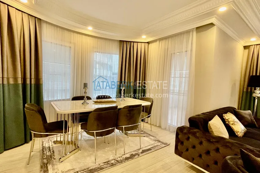 Kupuj Apartament w centrum Alanyi - plaża Kleopatry z nowymi meblami i widokiem na morze 3