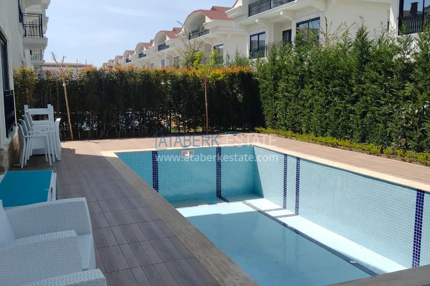Wille - triplex w Belek od dewelopera z prywatnym basenem 3 