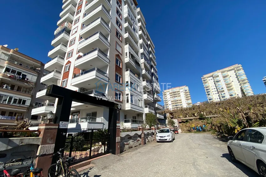 Apartament w Mahmutlarze z widokiem na góry i morze w zadbanym kompleksie 3 