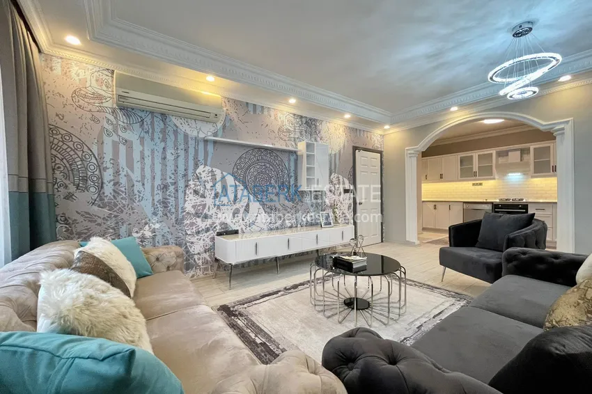 Kupuj Apartament w centrum Alanyi - plaża Kleopatry z nowymi meblami i widokiem na morze 4