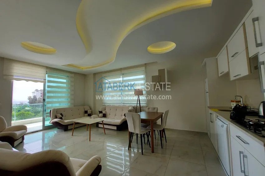 Kupuj  Umeblowane apartamenty w Kestel z widokiem na morze w kompleksie mieszkalnym 4 
