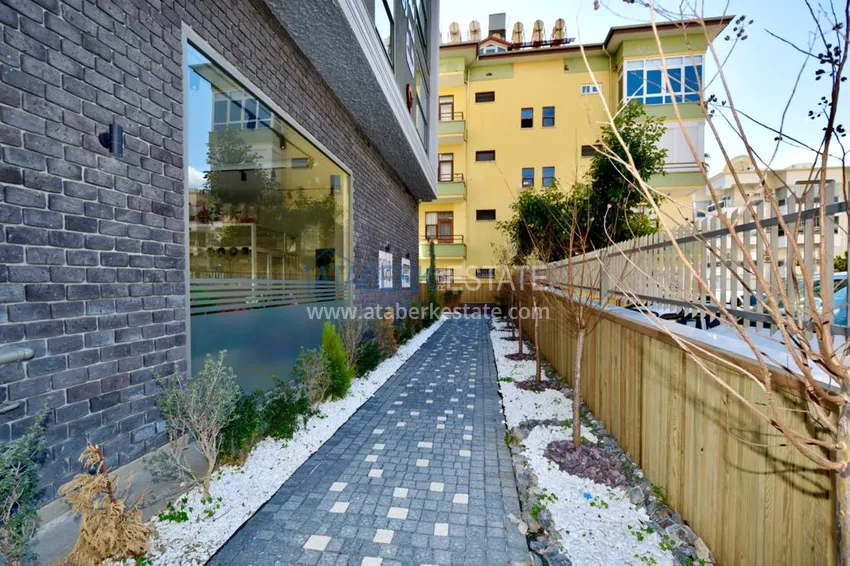 Apartamenty w Alanyi - plaża Kleopatry z meblami i designerskimi wykończeniami 2 