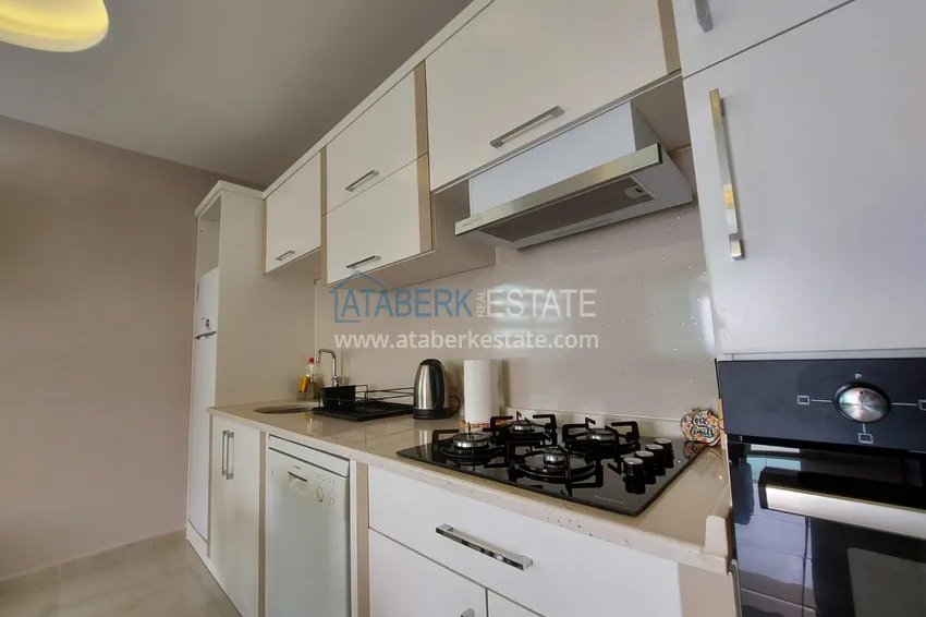 Kupuj  Umeblowane apartamenty w Kestel z widokiem na morze w kompleksie mieszkalnym 19 