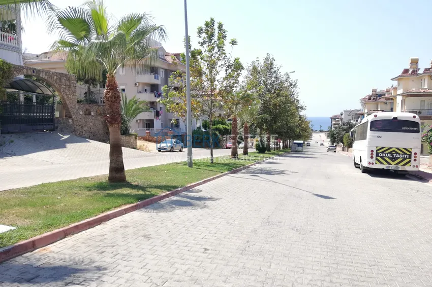 Dwupoziomowy penthouse w okolicy Alanya Kestel z widokiem na morze 6 