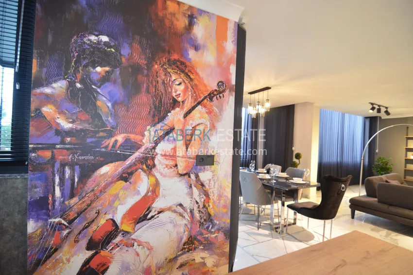 Kupuj  Apartament w centrum Alanyi z luksusowym wnętrzem, 70 metrów od plaży Kleopatry 8 