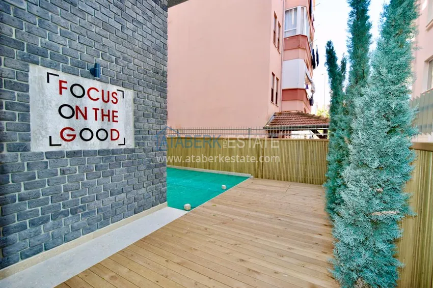 Apartamenty w Alanyi - plaża Kleopatry z meblami i designerskimi wykończeniami 3 