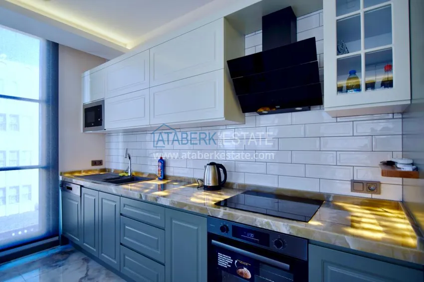 Kupuj  Apartamenty w Alanyi - plaża Kleopatry z meblami i designerskimi wykończeniami 7 