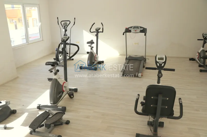 Dwupoziomowy penthouse w okolicy Alanya Kestel z widokiem na morze 9 