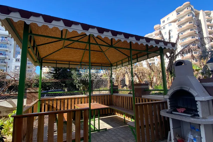 Apartament w Mahmutlarze z widokiem na góry i morze w zadbanym kompleksie 8 