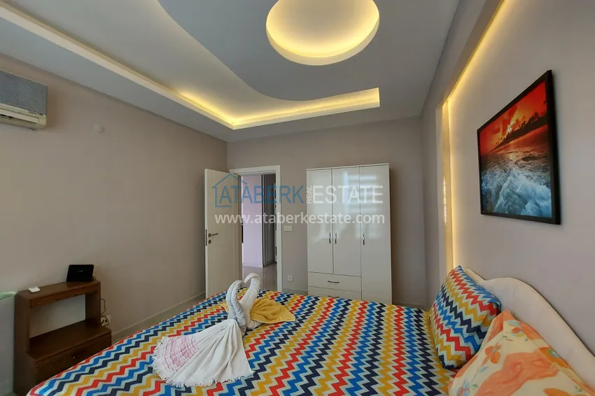 Kupuj  Umeblowane apartamenty w Kestel z widokiem na morze w kompleksie mieszkalnym 22 
