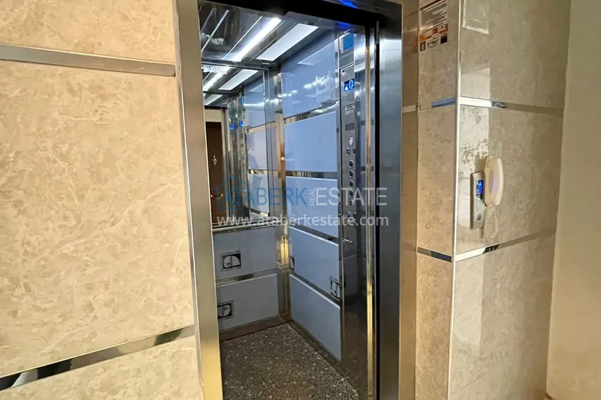 Dwupoziomowy penthouse w okolicy Alanya Kestel z widokiem na morze 10 