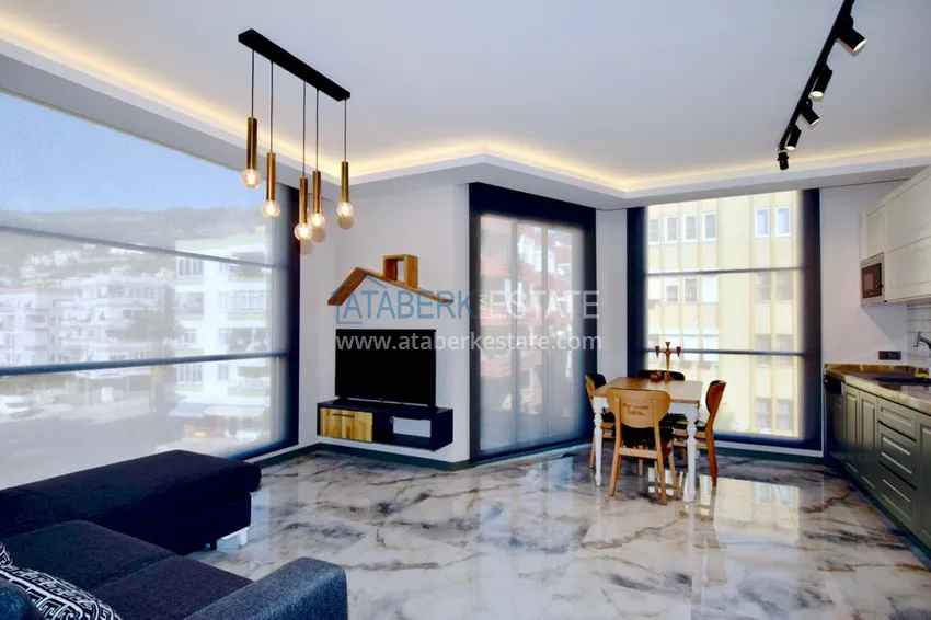 Kupuj  Apartamenty w Alanyi - plaża Kleopatry z meblami i designerskimi wykończeniami 9 