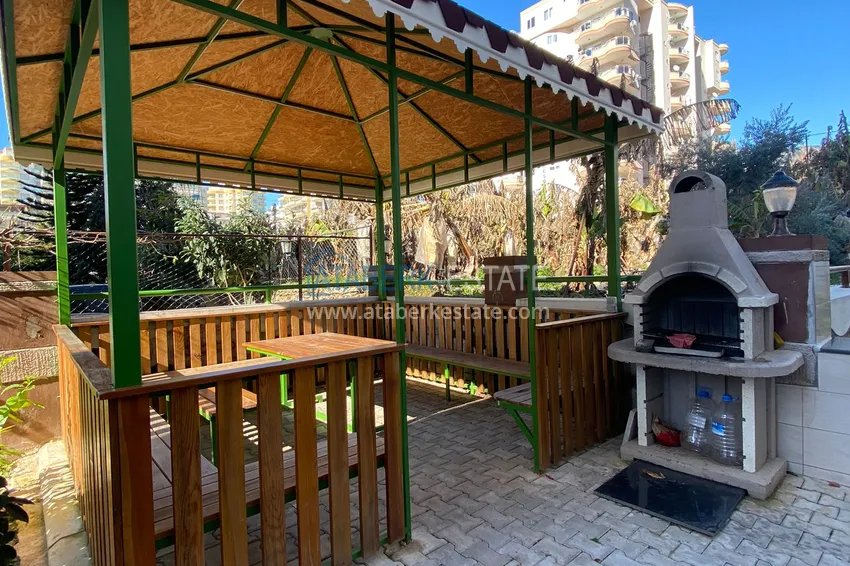 Apartament w Mahmutlarze z widokiem na góry i morze w zadbanym kompleksie 9 