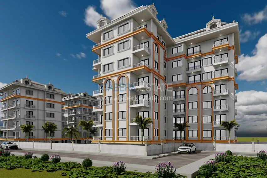 Nowa atrakcyjna inwestycja inwestycyjna w centrum Alanyi - okolice plaży Keykubat 9 