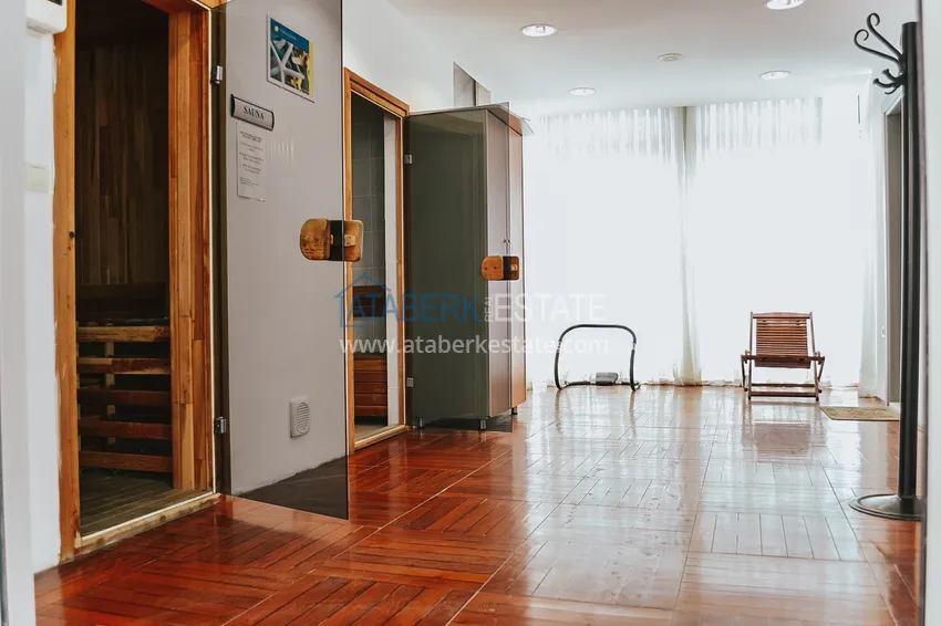Apartament w Mahmutlarze z meblami i osobną kuchnią w komfortowym kompleksie 9 