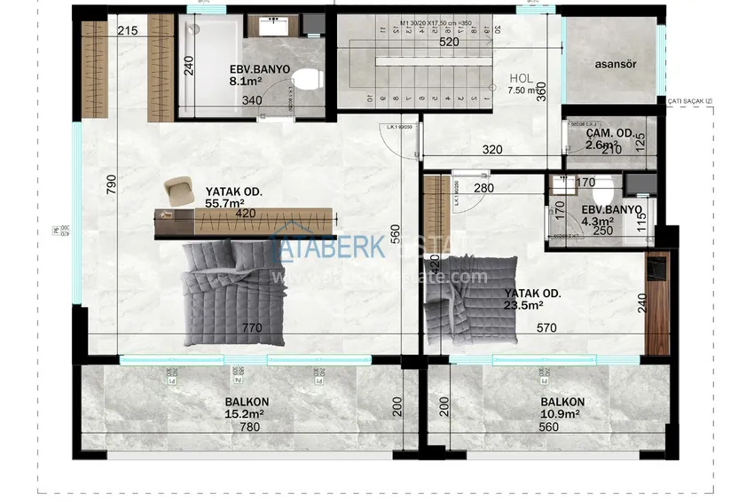 Kupuj taniej Nowy projekt w Alanyi - kompleks elitarnych willi z panoramicznym widokiem 1 