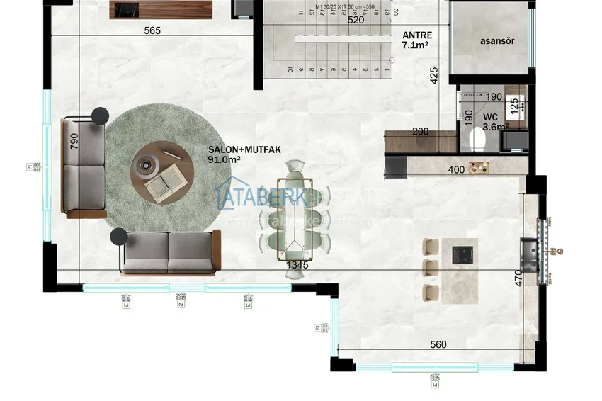 Kupuj taniej Nowy projekt w Alanyi - kompleks elitarnych willi z panoramicznym widokiem 3 