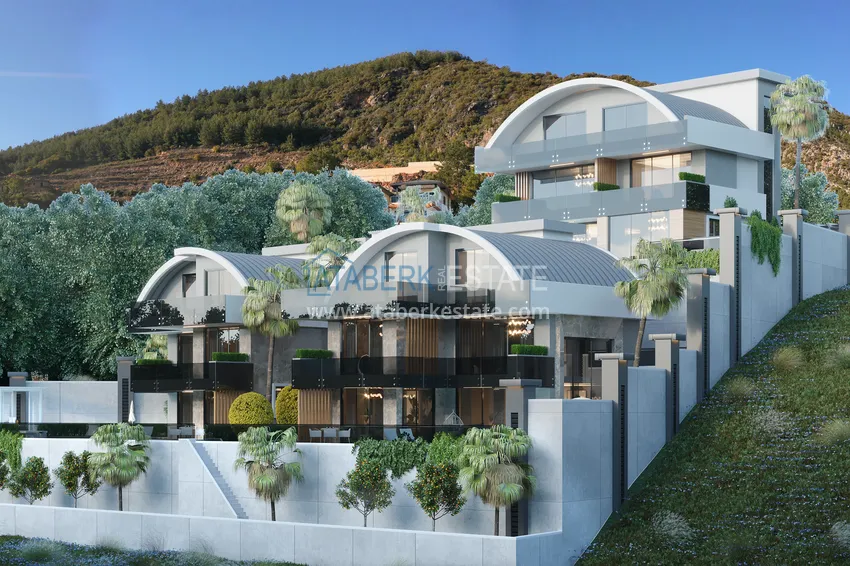 Nowy projekt w Alanyi - kompleks elitarnych willi z panoramicznym widokiem 3 