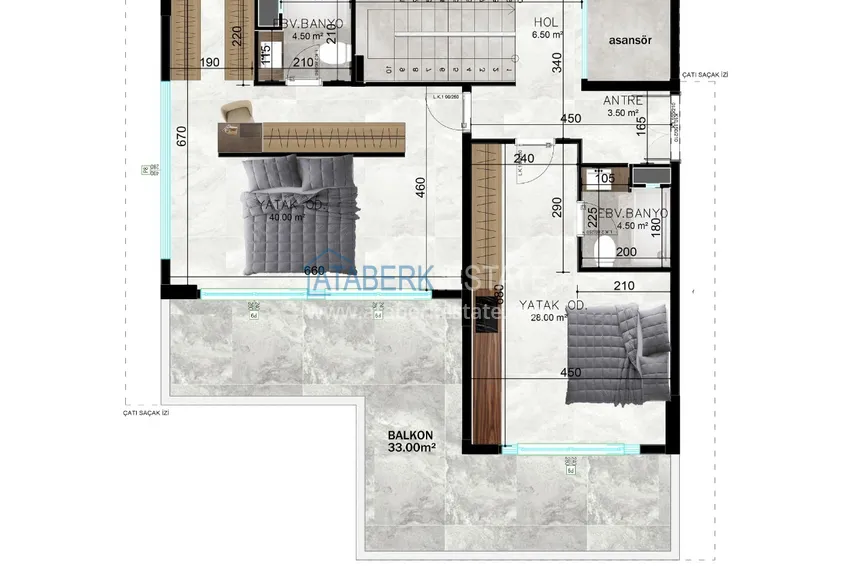 Kupuj taniej Nowy projekt w Alanyi - kompleks elitarnych willi z panoramicznym widokiem 4 
