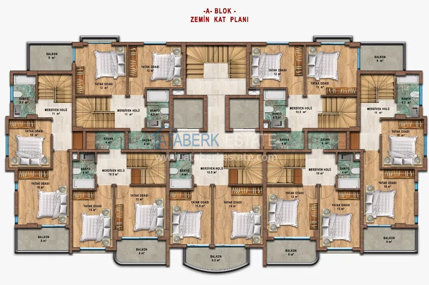 Kupuj taniej Unikalny projekt kompleksu mieszkalnego w rejonie Turkler - Alanya 1 