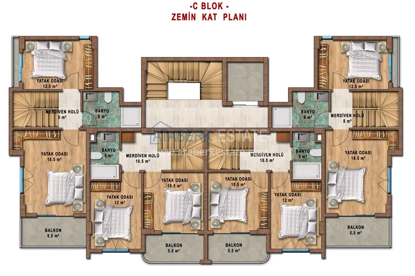 Kupuj taniej Unikalny projekt kompleksu mieszkalnego w rejonie Turkler - Alanya 11 
