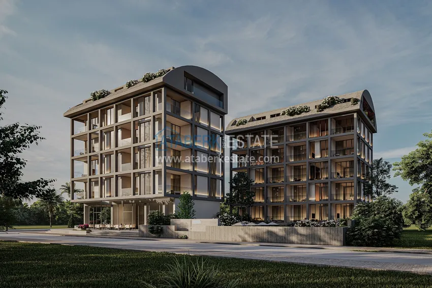 Nowy projekt kompleksu mieszkaniowego w rejonie Kargicak na II linii brzegowej 1 