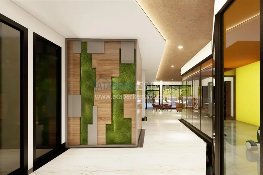 Apartamenty w centrum Alanyi - plaża Keykubat w nowym kompleksie mieszkalnym 12 
