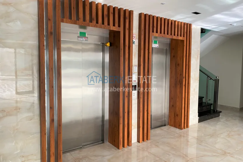 Apartament w Mahmutlar z meblami i widokiem na morze, przy plaży 13 