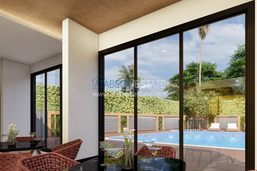 Apartamenty w centrum Alanyi - plaża Keykubat w nowym kompleksie mieszkalnym 13 