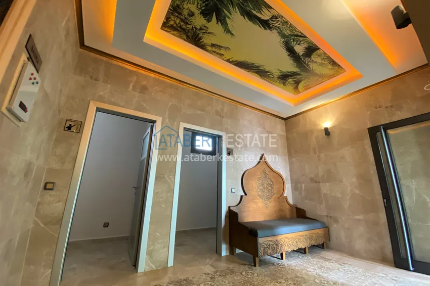 Apartament w Mahmutlar z meblami i widokiem na morze, przy plaży 21 
