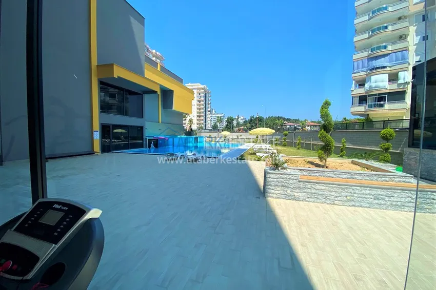 Umeblowany apartament w miejscowości Mahmutlar z oddzielną kuchnią i przeszklonym balkonem 19 