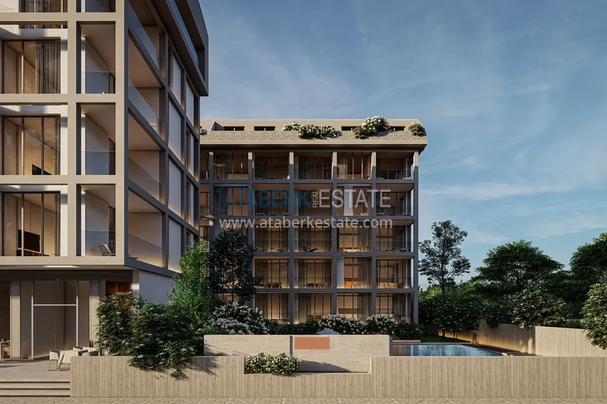 Nowy projekt kompleksu mieszkaniowego w rejonie Kargicak na II linii brzegowej 19 
